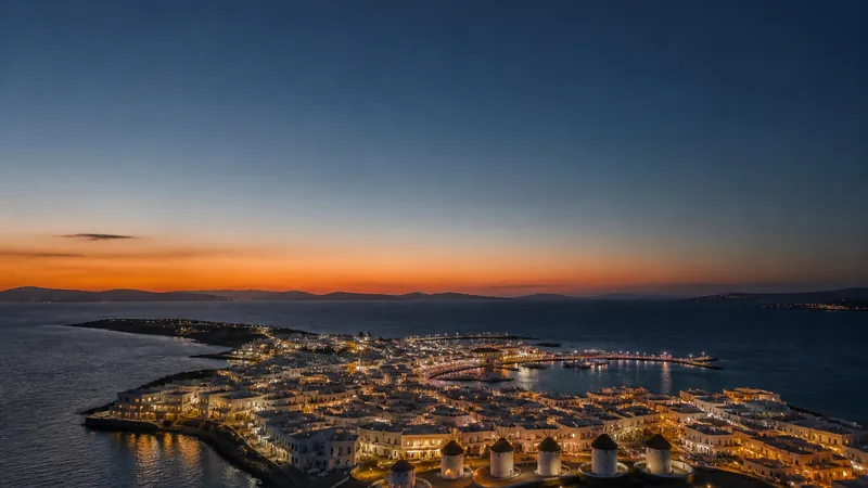 Private jet to Mykonos