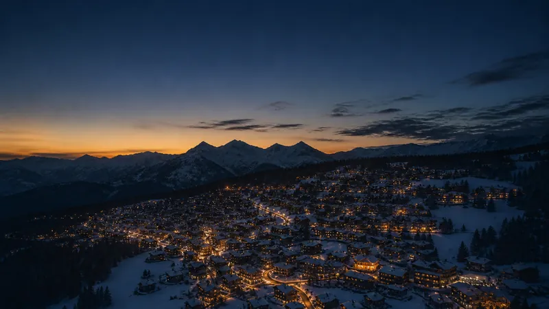Helicopter transfer to Verbier