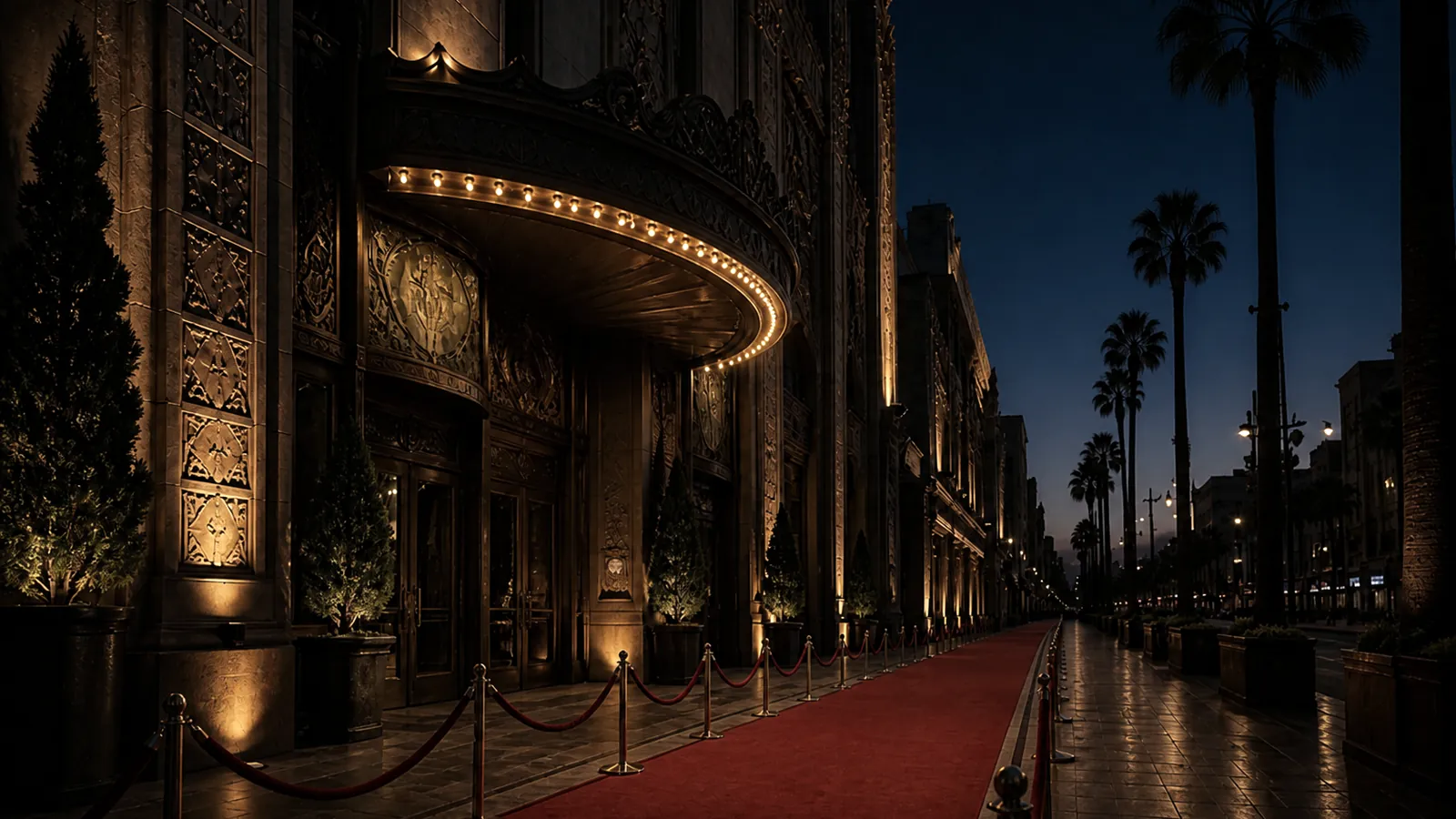 Red carpet arrivals