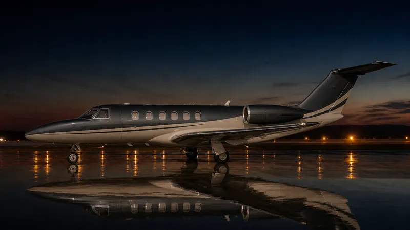Cessna Citation CJ3+ side profile