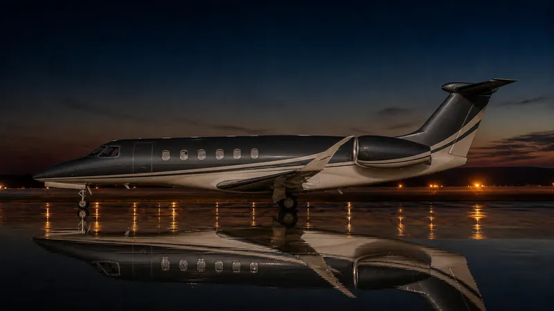 Cessna Citation Longitude side profile