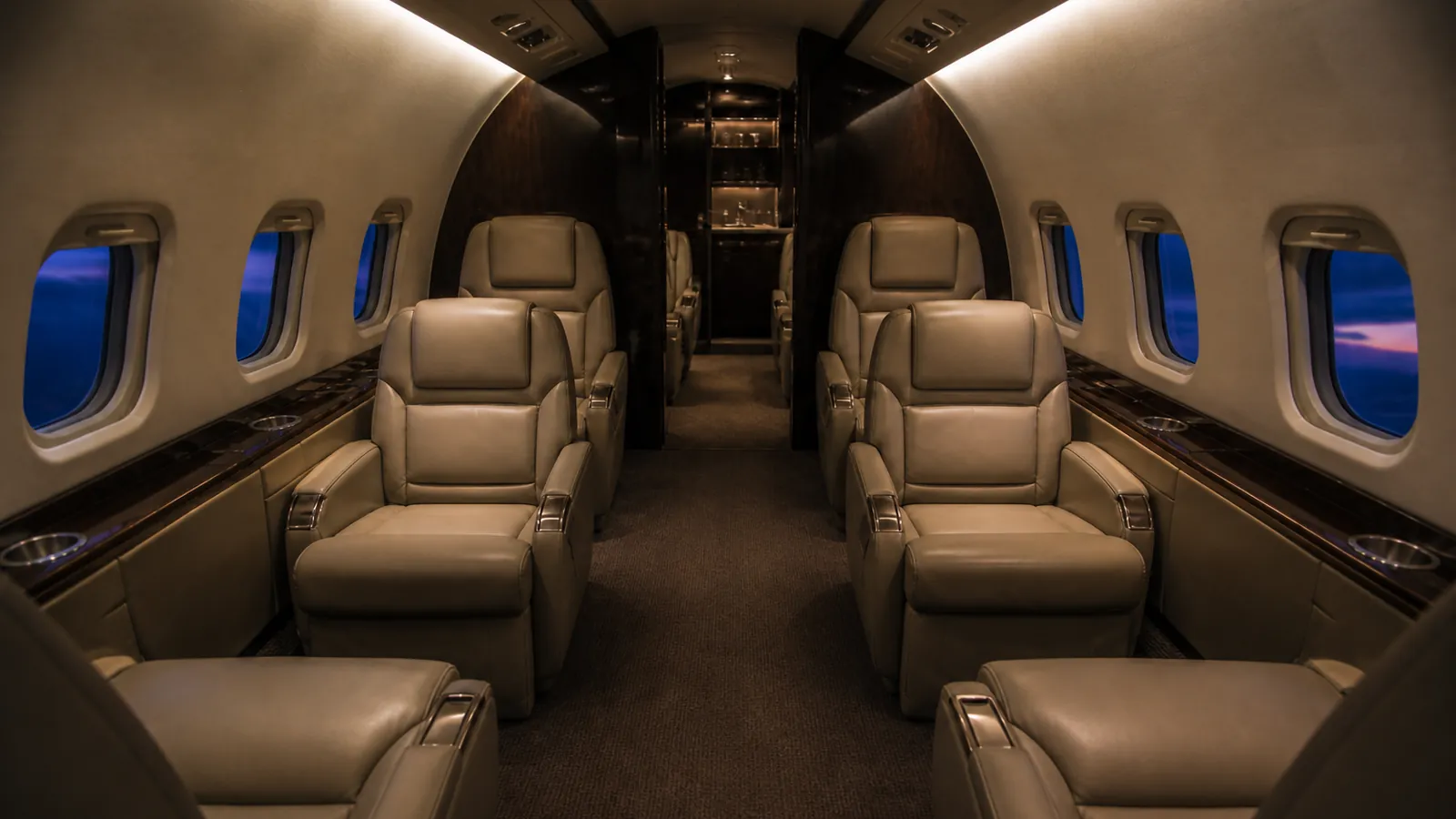 Cessna Citation XLS+ cabin