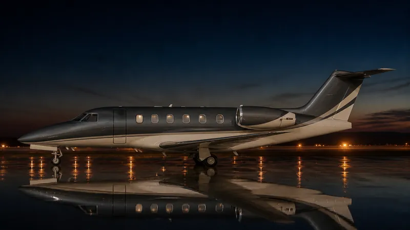 Cessna Citation XLS+ side profile