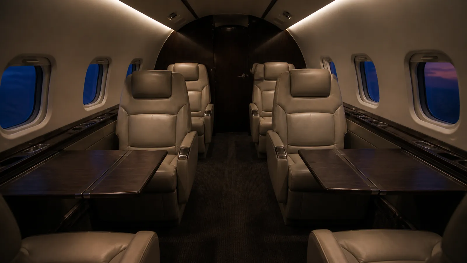 Embraer Phenom 300E cabin