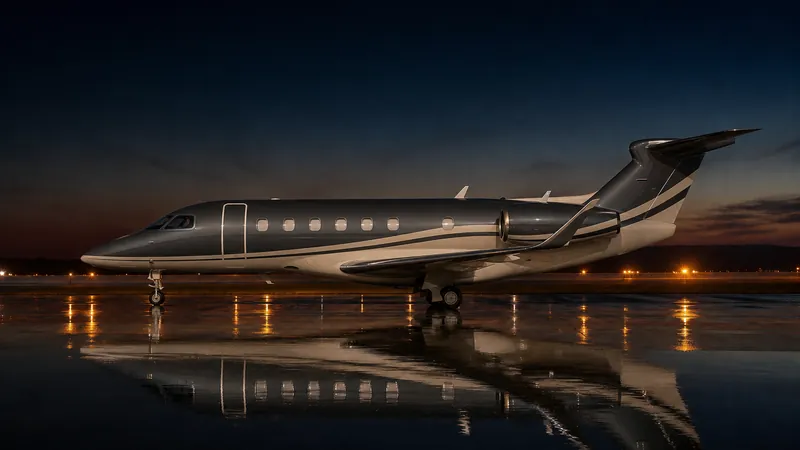 Embraer Praetor 600 side profile