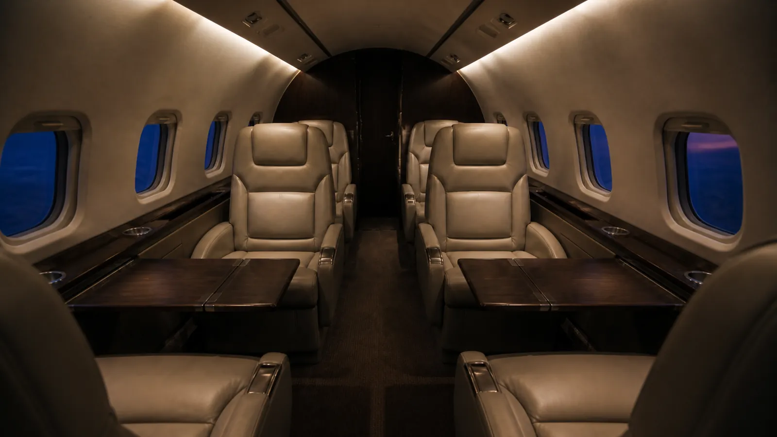 Learjet 75 Liberty cabin