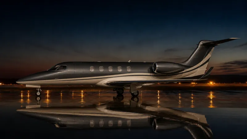 Learjet 75 Liberty side profile