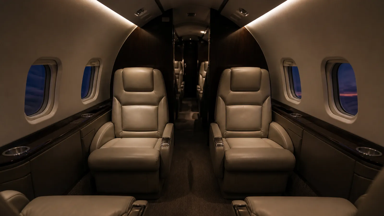 Pilatus PC-12 NGX cabin