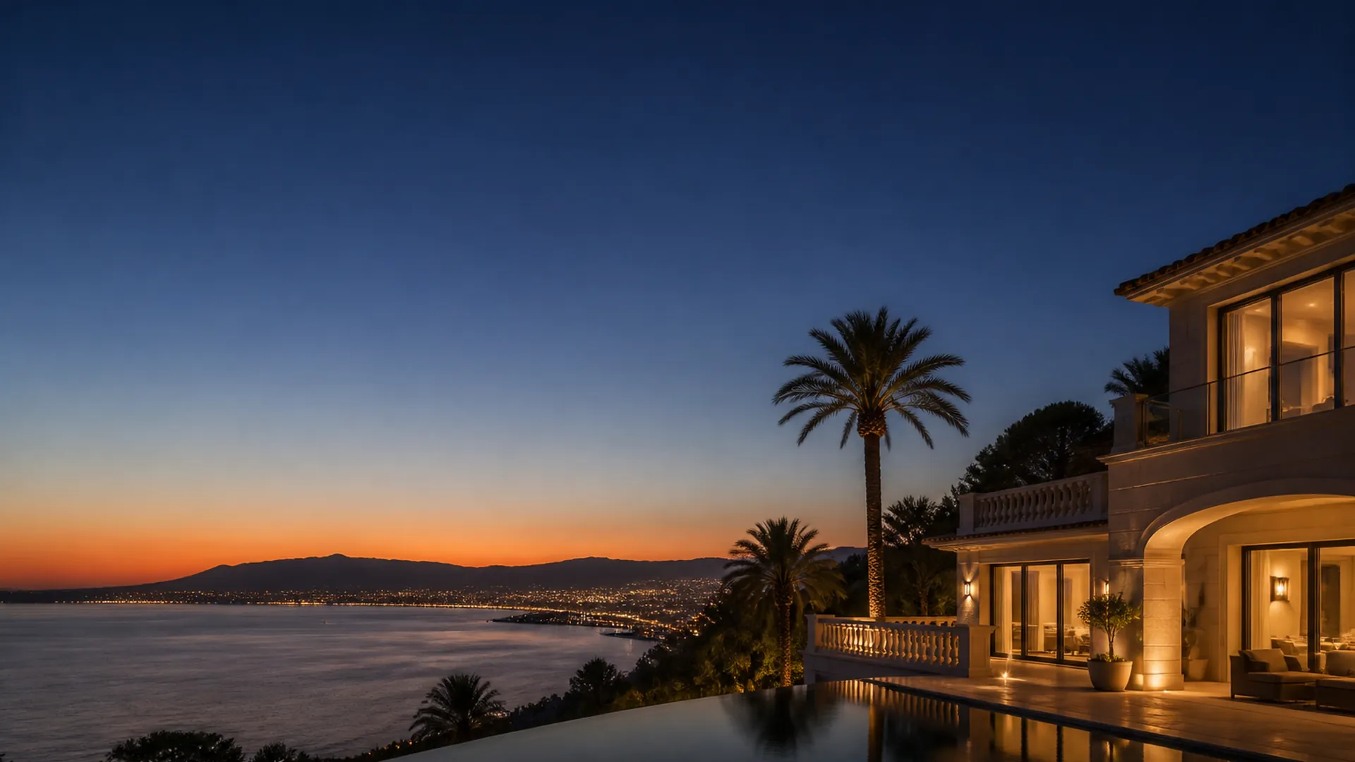 The Cannes and Cap d’Antibes coastline