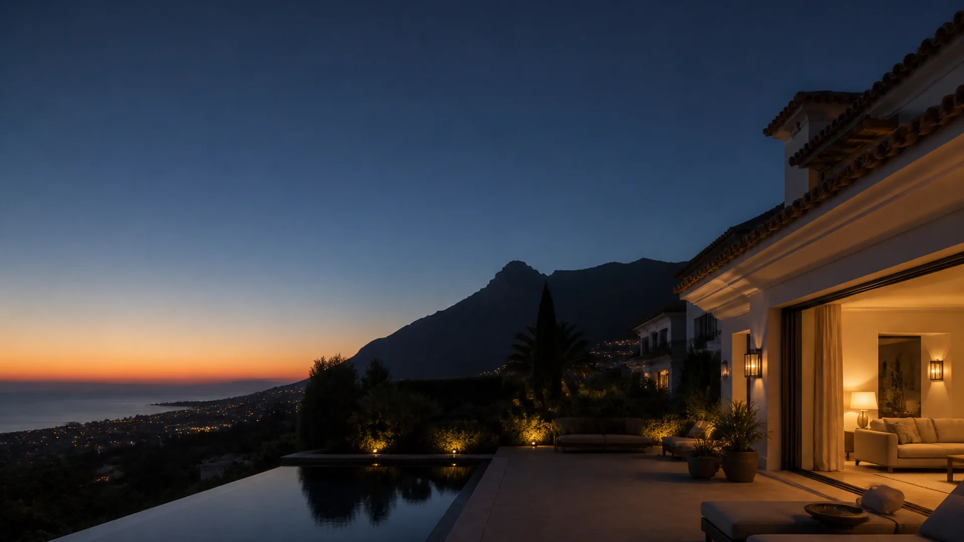 The Marbella coast