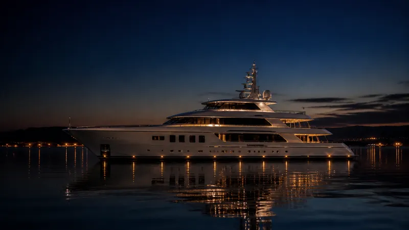 Displacement Yacht